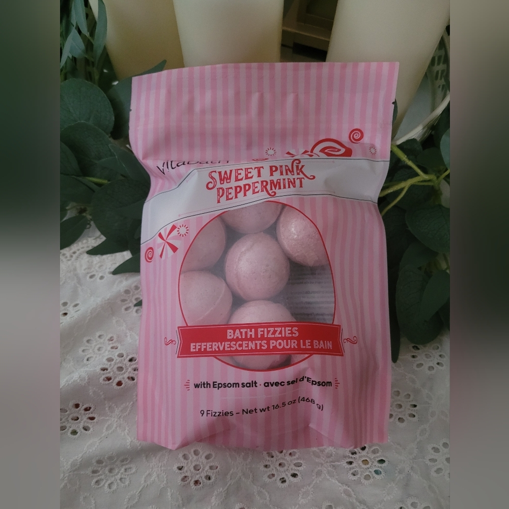 Vitabath Sweet Pink Peppermint Bath Fizzies